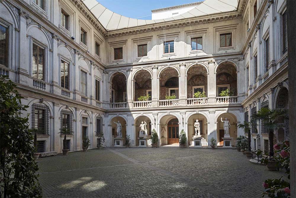 Palazzo Altemps Courtyard in Rome