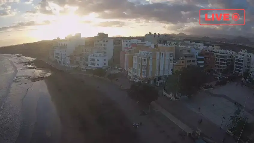 El Médano Beach - Canary Islands Live cam