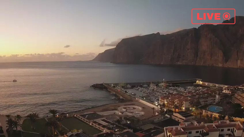 Los Gigantes - Tenerife Live cam