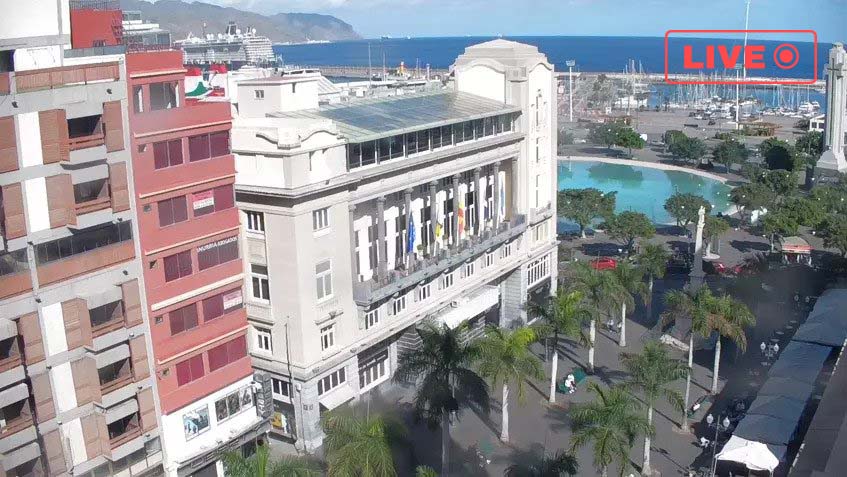 Plaza de la Candelaria - Santa Cruz de Tenerife Live cam