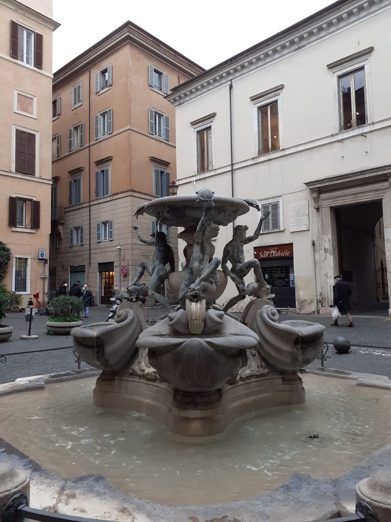 Fontana delle Tartarughe (Turtle Fountain) in Rome