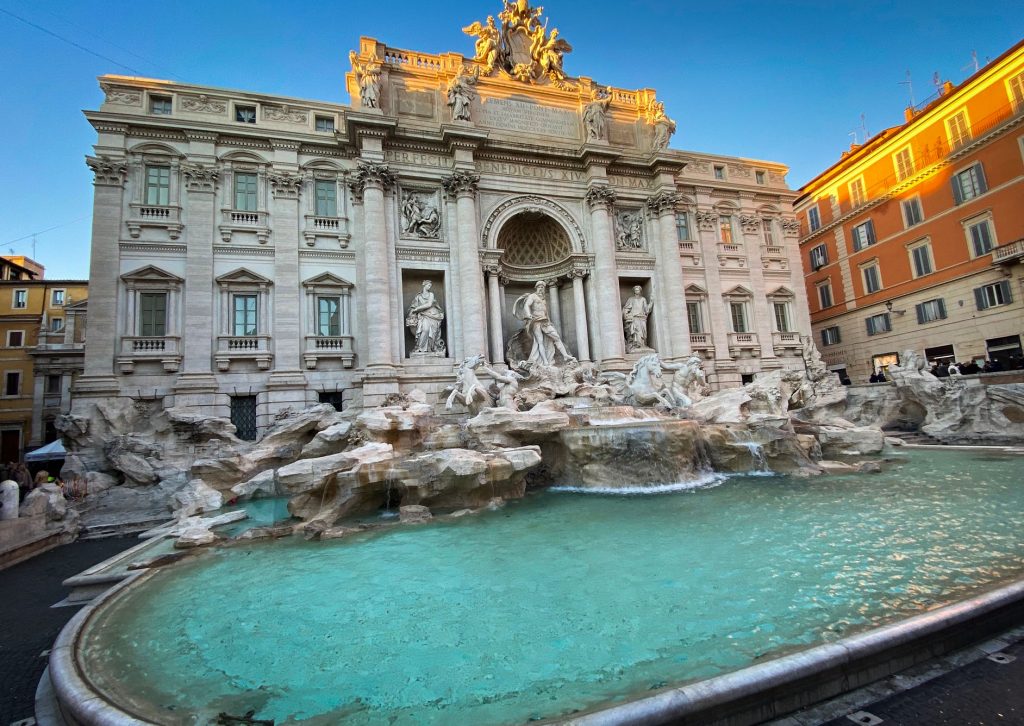 Trevi Fountain (Fontana di Trevi) in Rome