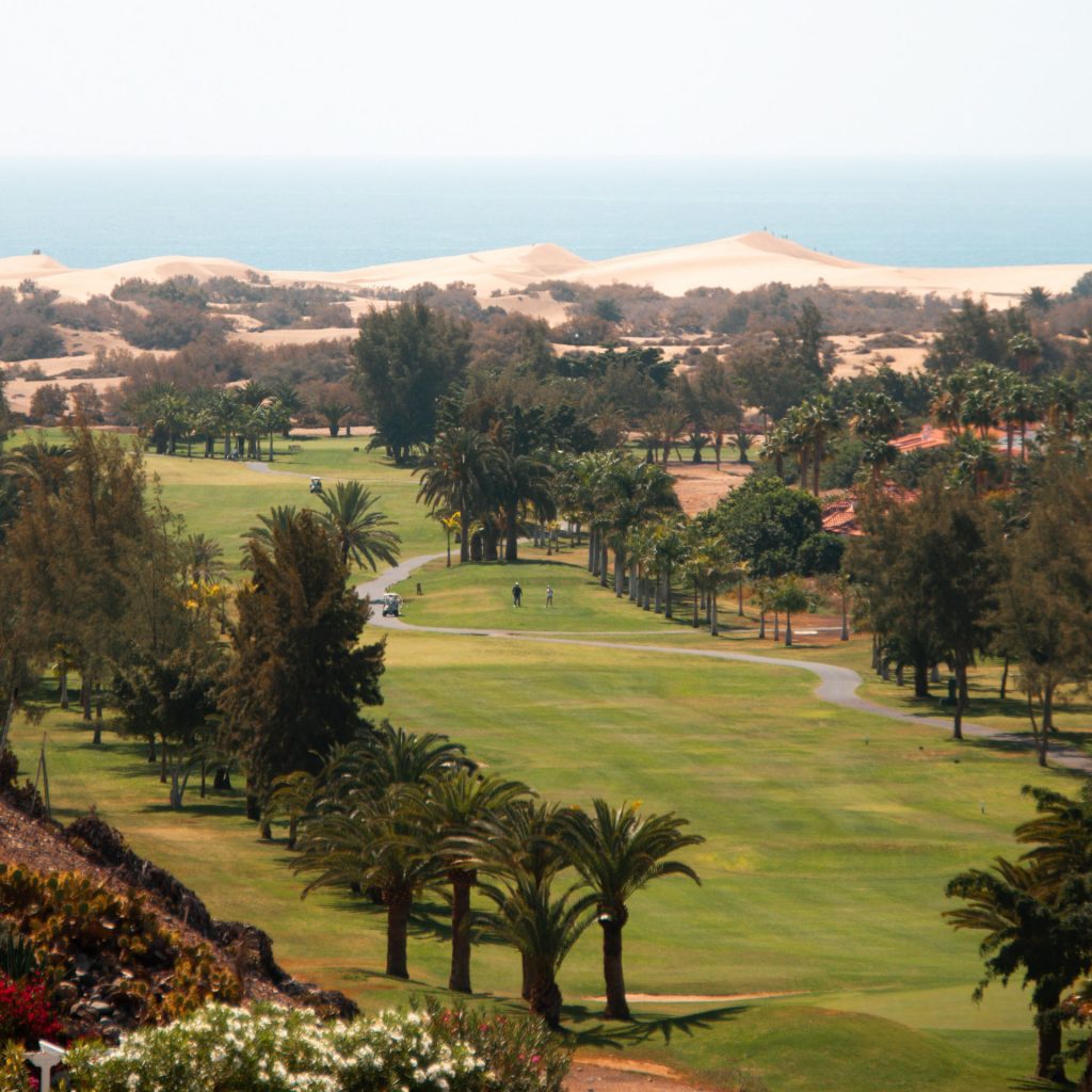 Great view over Maspalomas, Gran Canaria