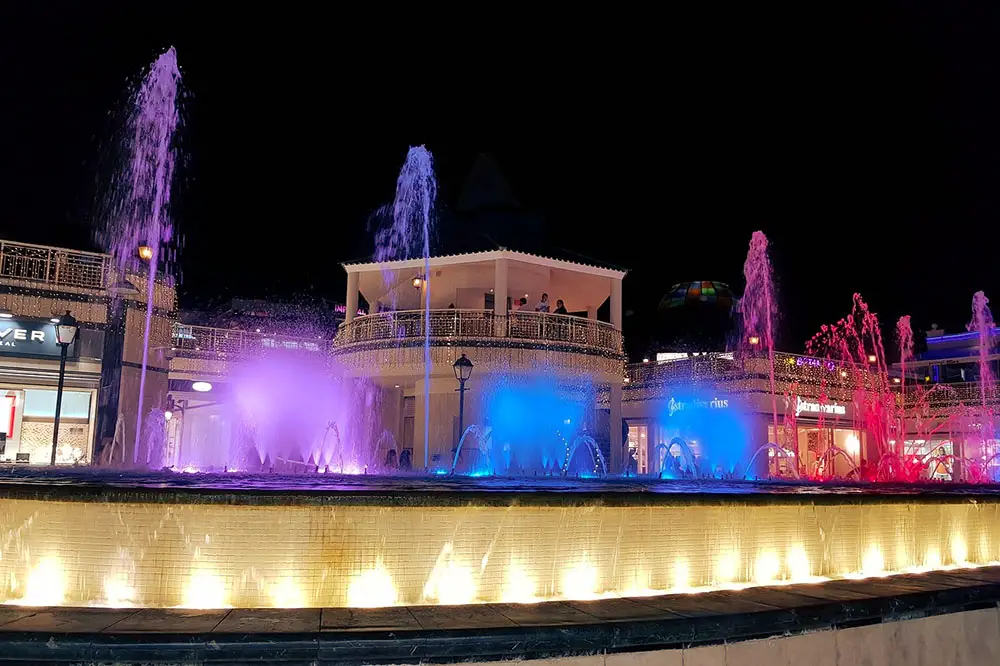Fountains at Safari Centre in Tenerife