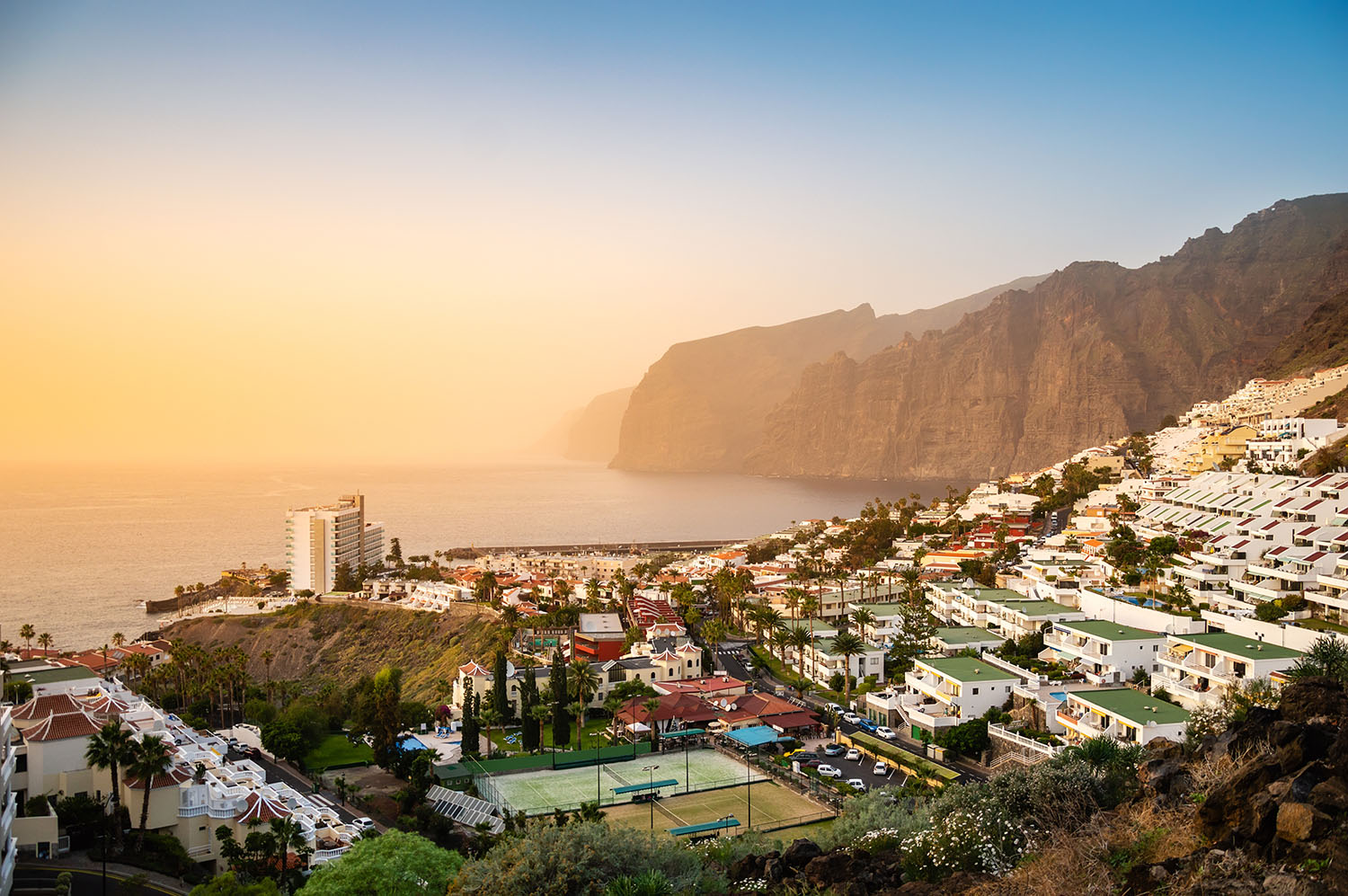 A beautiful view of Los Gigantes, Tenerife