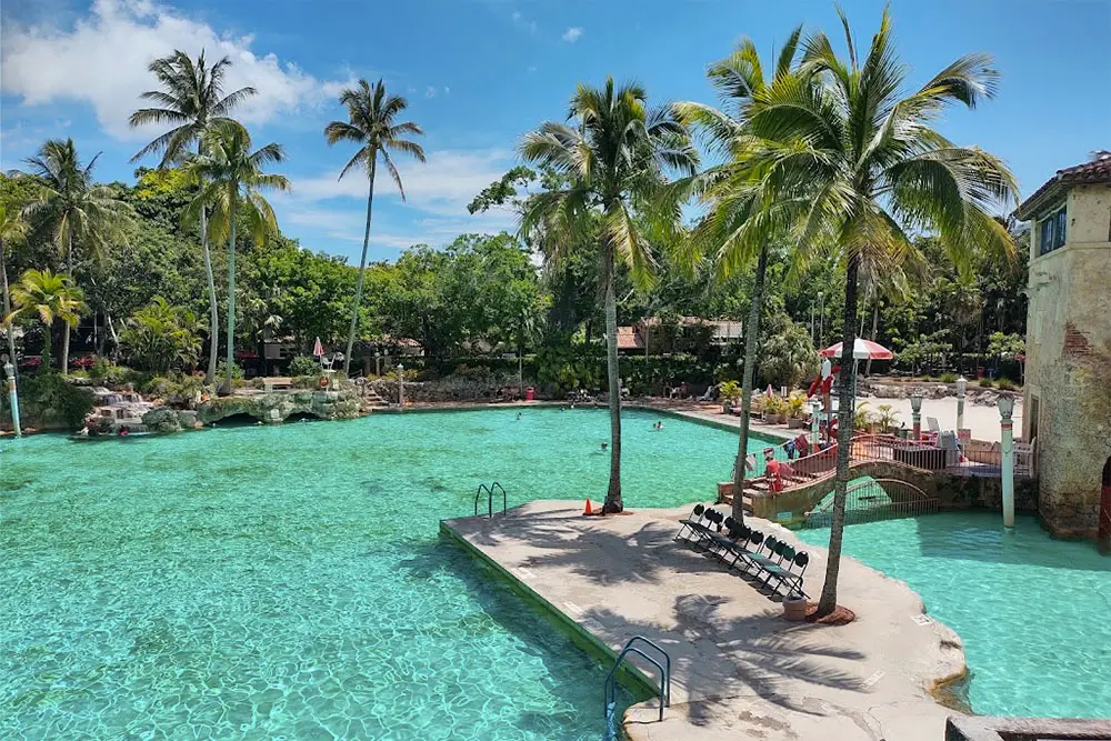 The Venetian Pool in Coral Gables, Miami