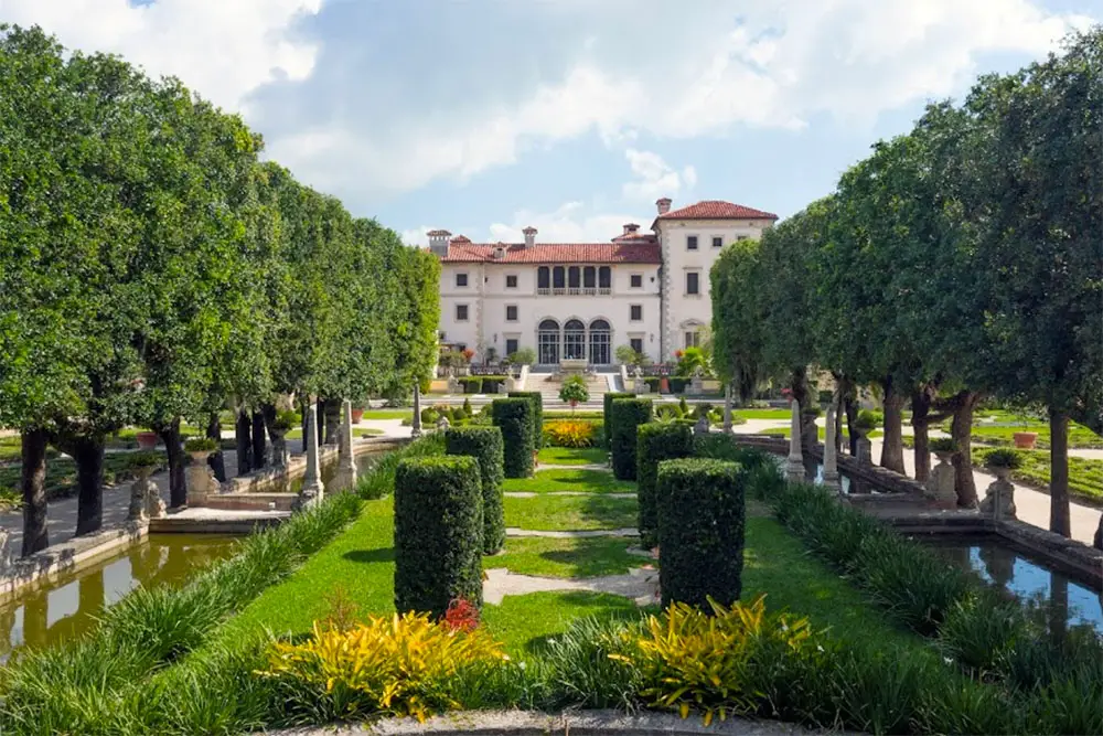 The Vizcaya Museum and Gardens in Miami
