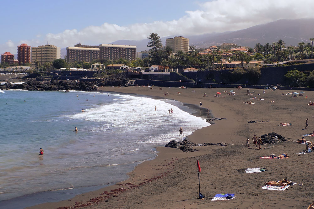 Playa Jardin in Puerto de la Cruz, Tenerife