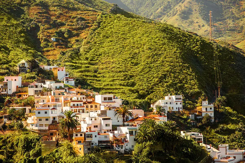 Village in Agana Rural Park, Tenerife