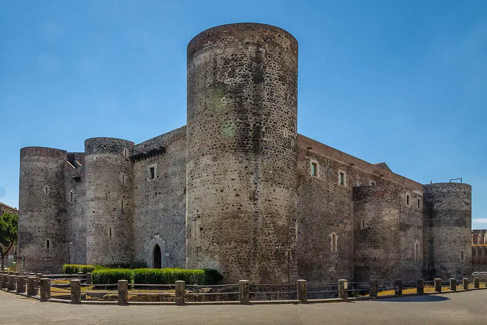 Castello Ursino (Ursino Castle) or Castello Svevo di Catania.